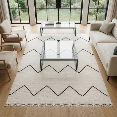 Tapis moderne RUBINA Beige