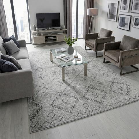 Tapis Berbère SAUTUL Crème
