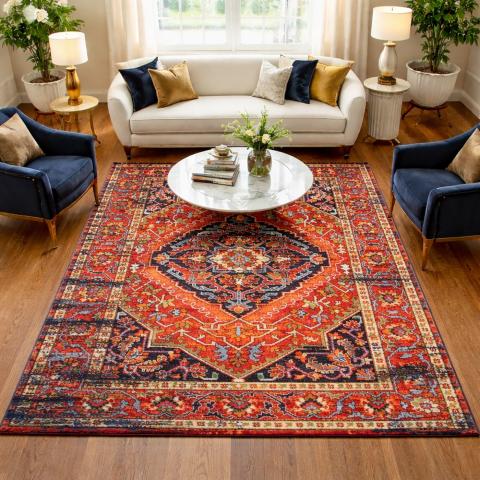 Tapis d'Orient MADAL Multicolore