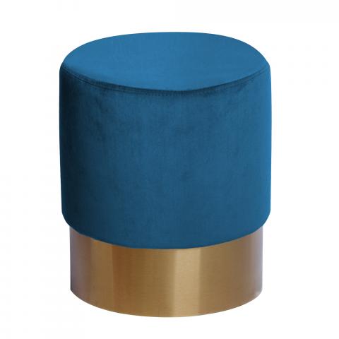 Tabouret décoratif ZABE Bleu