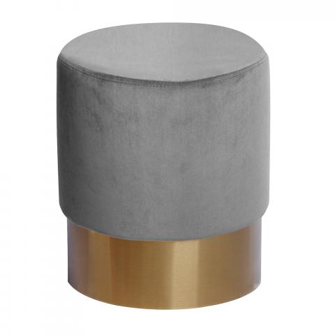Tabouret décoratif ZABE Gris