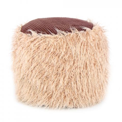 Tabouret décoratif ZACA Beige