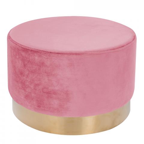 Tabouret décoratif ZACE Rose