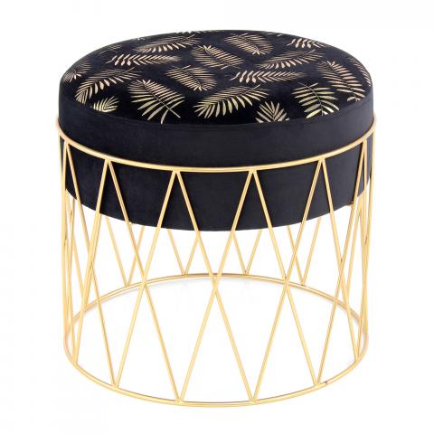 Tabouret décoratif ZAFA Or