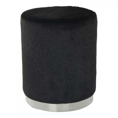 Tabouret décoratif ZAGE Noir