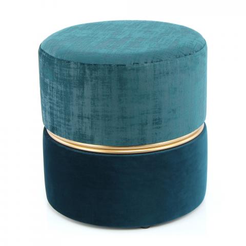 Tabouret décoratif ZAHA Vert
