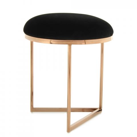 Tabouret décoratif ZARE Noir