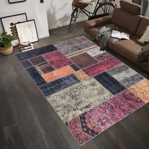 Tapis de couloir AKIOK Multicolore