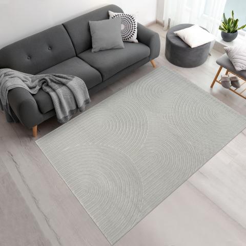 Tapis kaki LYN14 ARC6EL Gris