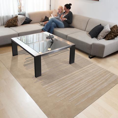 Tapis en acrylique NEDCRAFT Beige