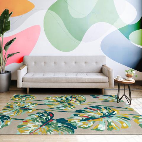 Tapis de chambre BLUELEAF Vert