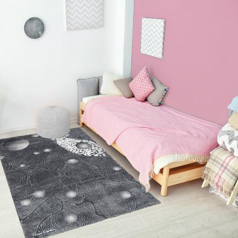 Tapis kaki BREZIK Noir