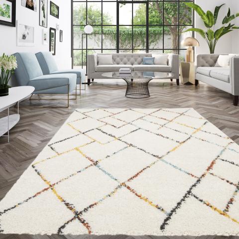 Tapis Berbère CHROMA 2 Crème