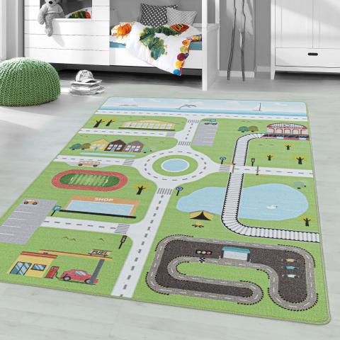 Tapis pour enfant CIRPLAY Vert