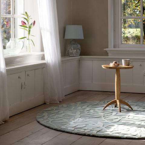 Tapis rond CLEAVERS Vert