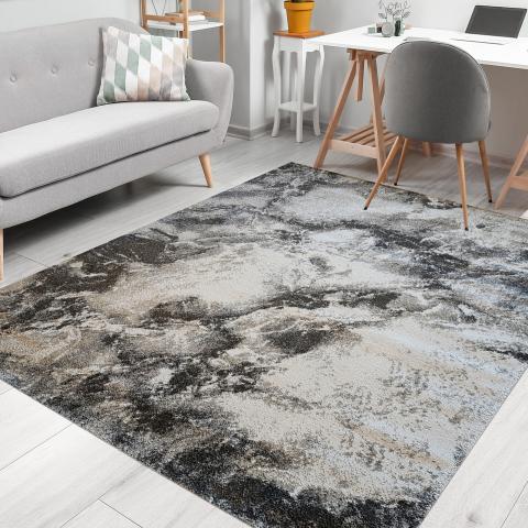 Tapis 60x110 cm DELAMER Gris