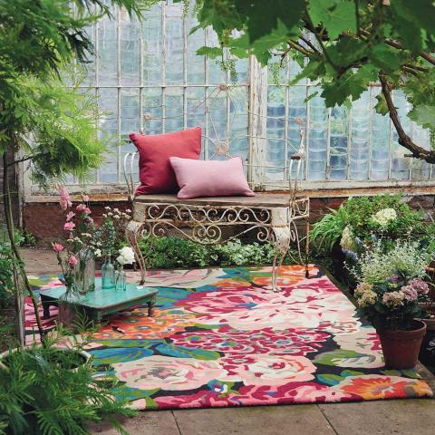 Tapis rose PEONY Rose