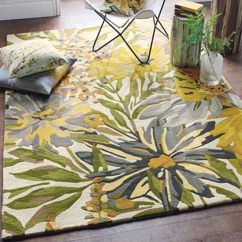 Tapis jaune FLOREALE Jaune
