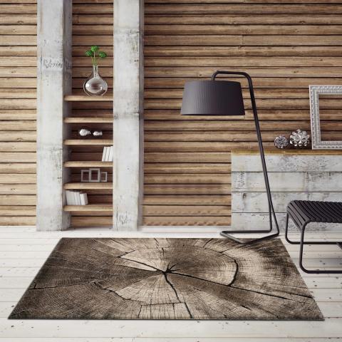 Tapis gris RAMPI Gris
