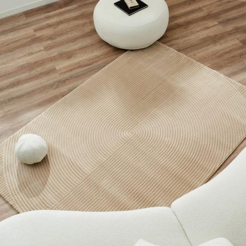 Tapis formes géométriques CEROTI Beige