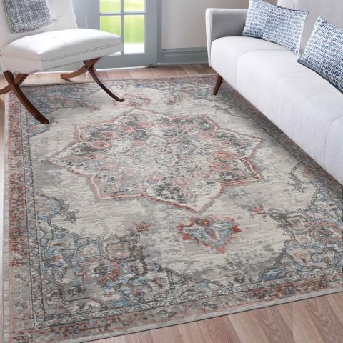 Tapis d'Orient EFAL-A Bleu