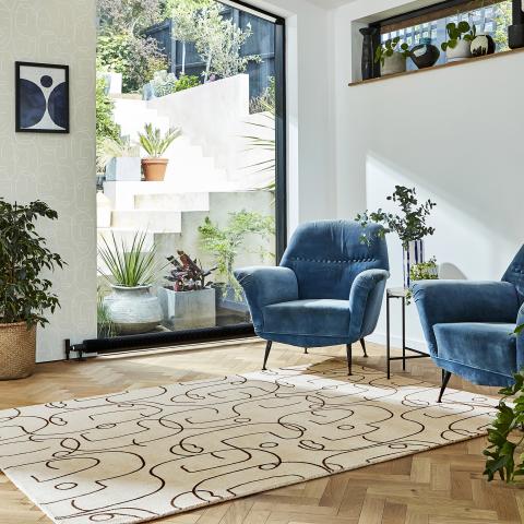 Tapis de chambre EPSILON Beige