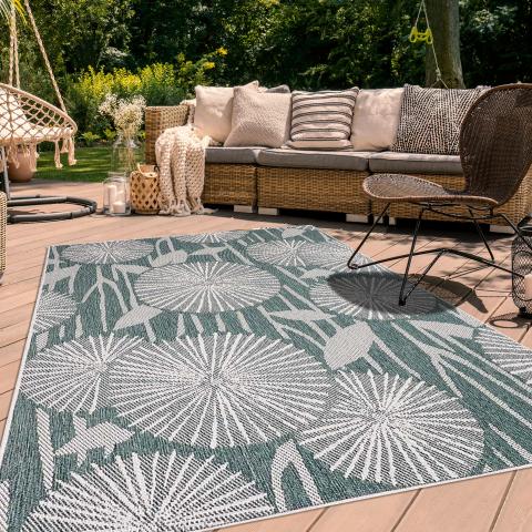 Tapis vert d'extérieur LYN2 AX REVERSIBLE Vert
