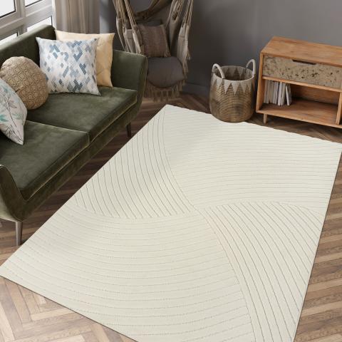 Tapis kaki LYN14 GEMGRAF Crème