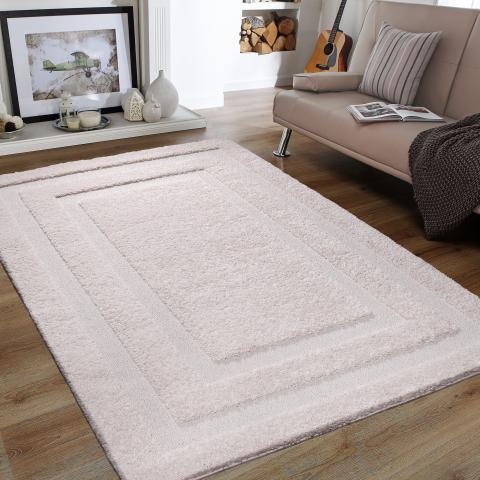 Tapis rond KOULA Beige