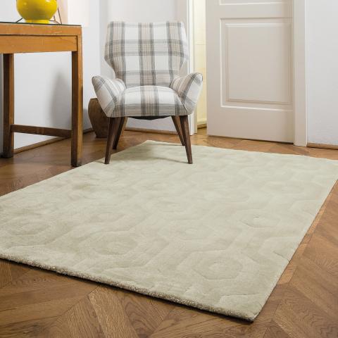 Tapis moderne LUCEN 2 Argent