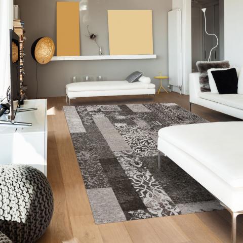 Tapis de couloir MARADO Gris
