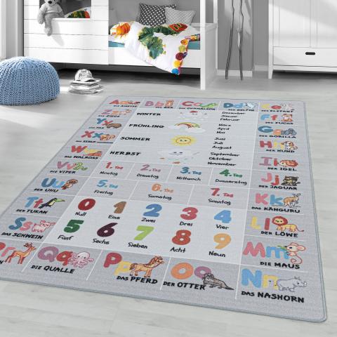 Tapis pour enfant MASORE Gris