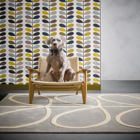 Tapis tufté GIANT Gris
