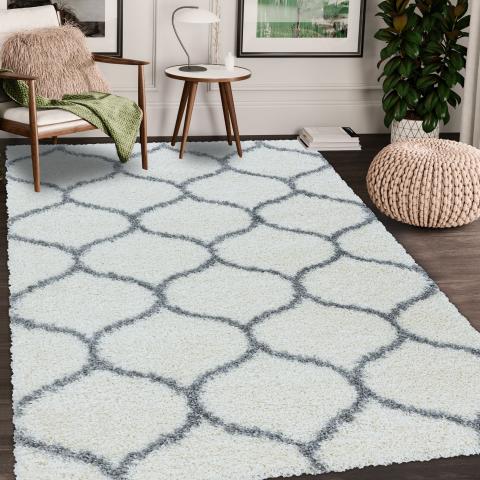 Tapis à poils longs SCANDINAV A Crème