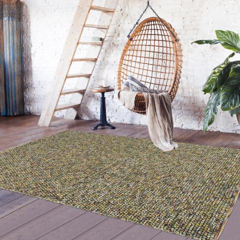 Tapis chinés MARBLE A Rouge