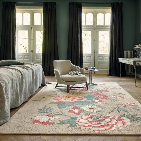 Tapis tufté PAEONIA Beige