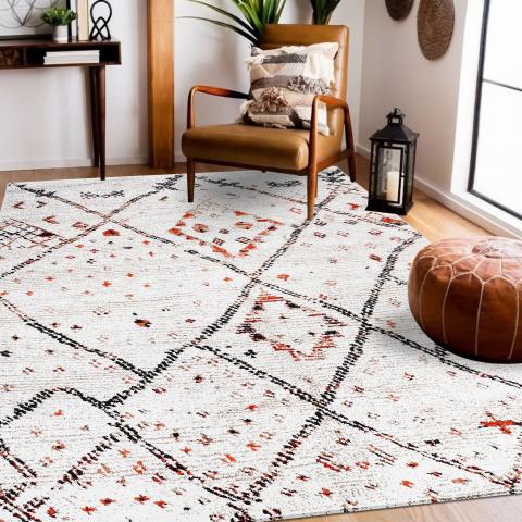 Tapis Berbère LYN8 MORA Ecru