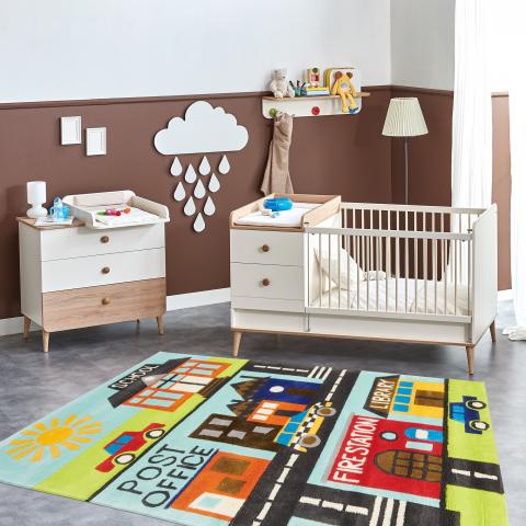 Tapis pour enfant NOSTRADOU Multicolore