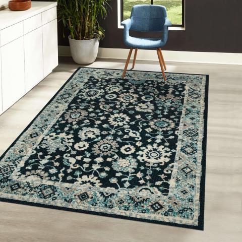 Tapis d'Orient OLFA Bleu