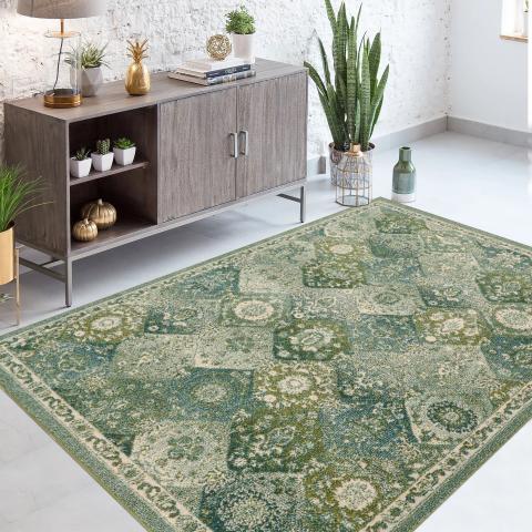Tapis d'Orient OLNA Vert