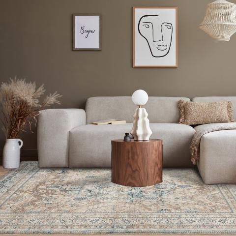 Tapis d'Orient ORTAGE B Bleu
