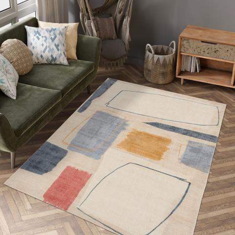 Tapis de chambre PAPYA Multicolore