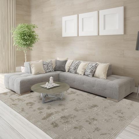 Tapis moderne RYE Beige