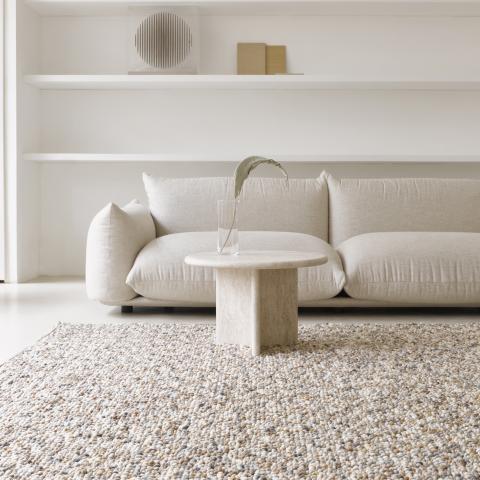 Tapis chinés PEBBLE Beige