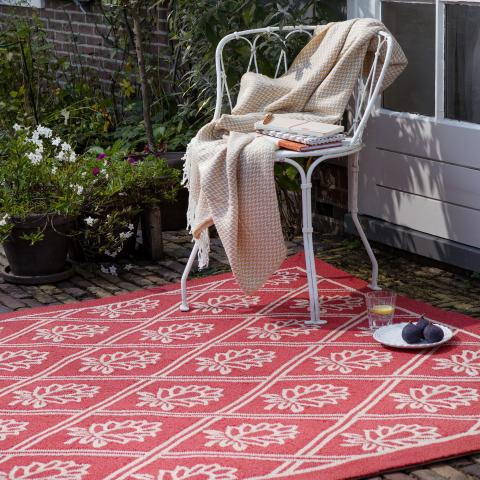 Tapis d'extérieur PORSTER Rouge