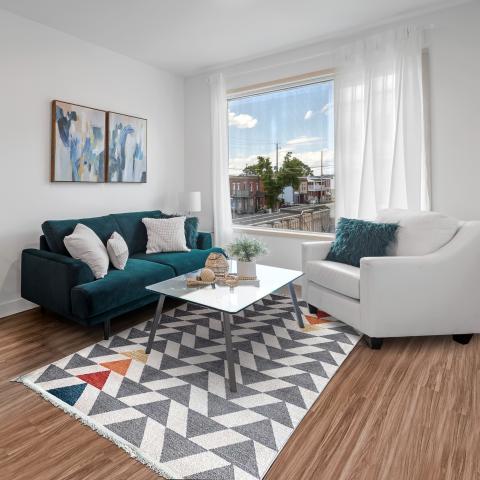 Tapis gris CHEYANE Gris