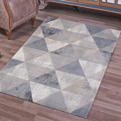 Tapis carré RONGO Gris