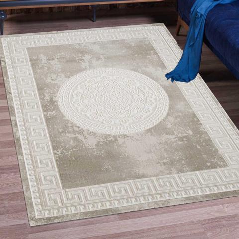 Tapis d'Orient LYN7 ALAN Marron