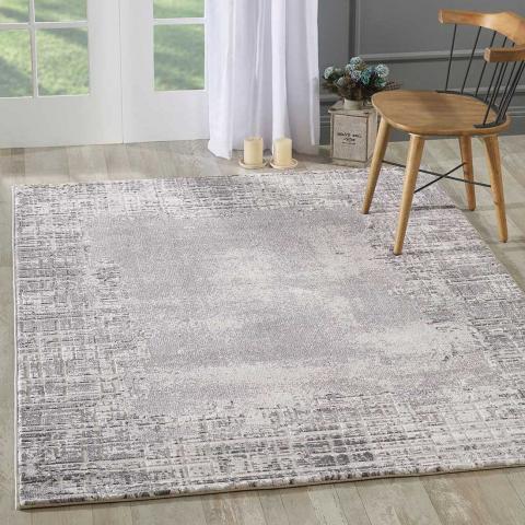 Tapis de couloir LYN7 RAMAS Gris