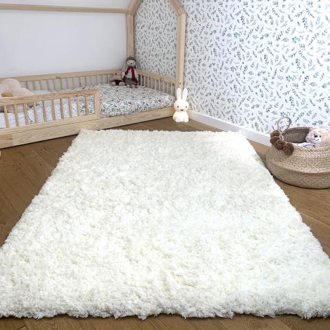 Tapis pour enfant SUPERDOUX Ecru